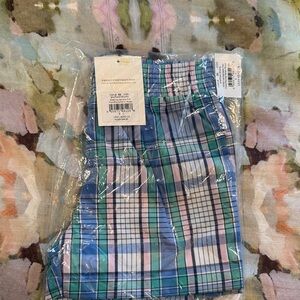 TBBC Plaid/Rockefeller Royal Shorts Size 6 NWT